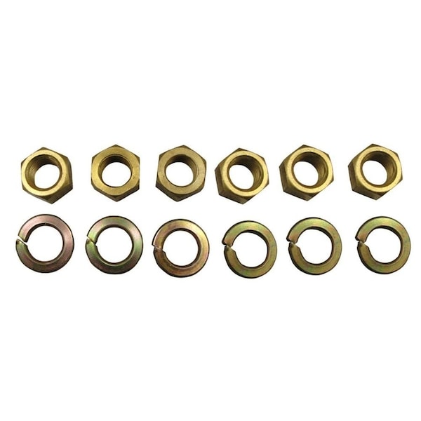 Aftermarket 6-pc Manifold Nut Kit 34673SB - main
